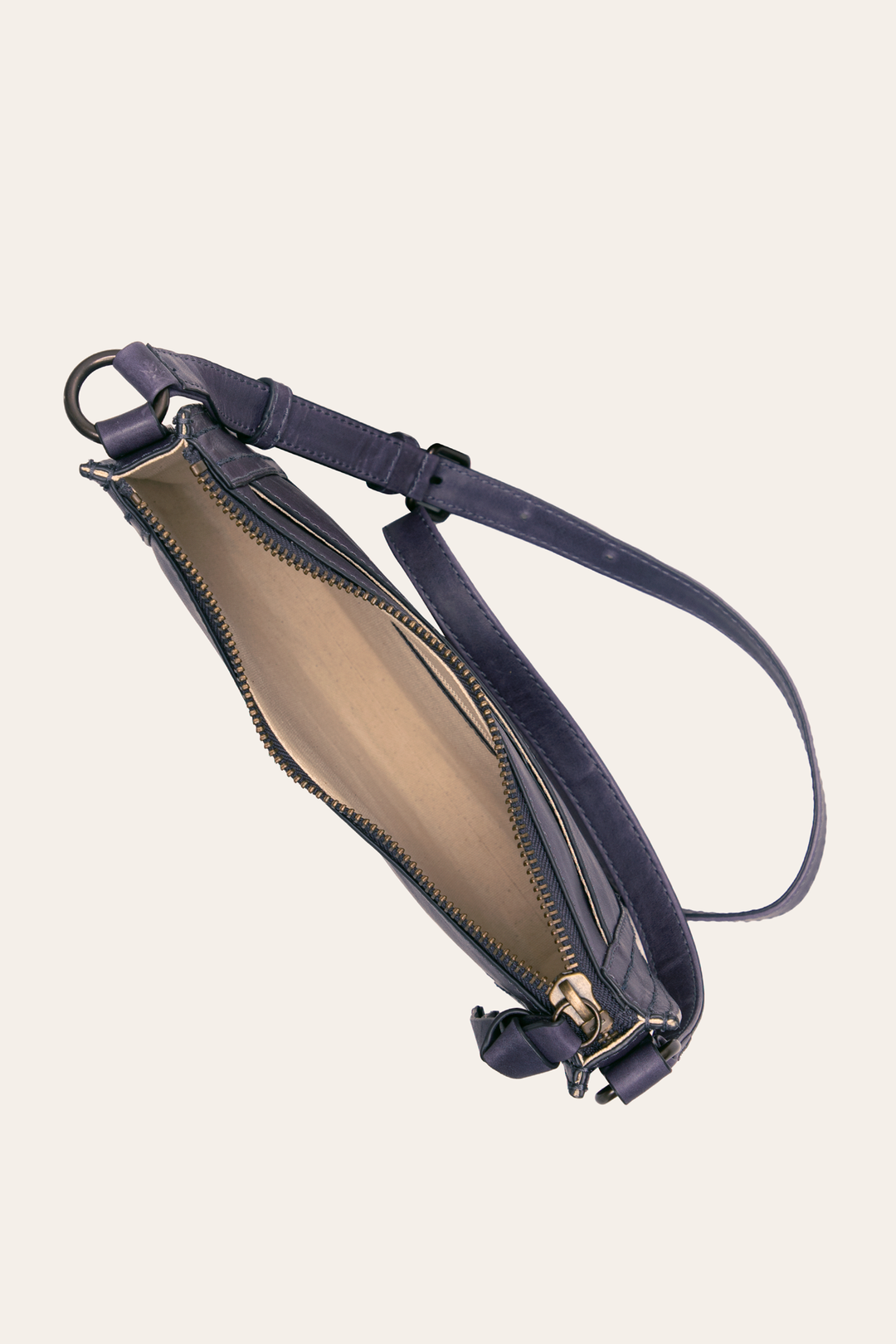 Frye Trusted - Melissa Eggplant Zip Crossbody