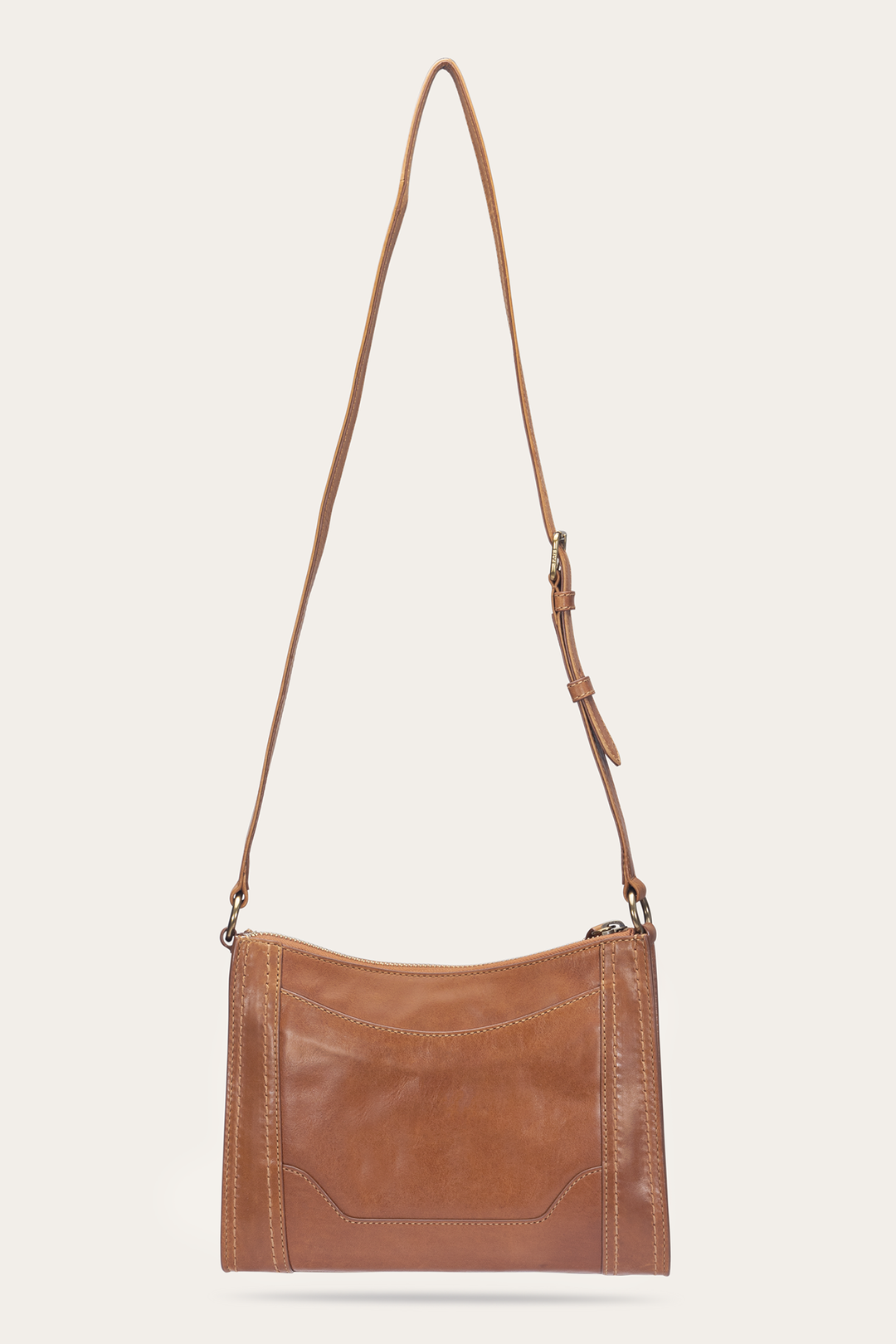 Frye Quality - Melissa Zip Crossbody in Burnt Terracotta