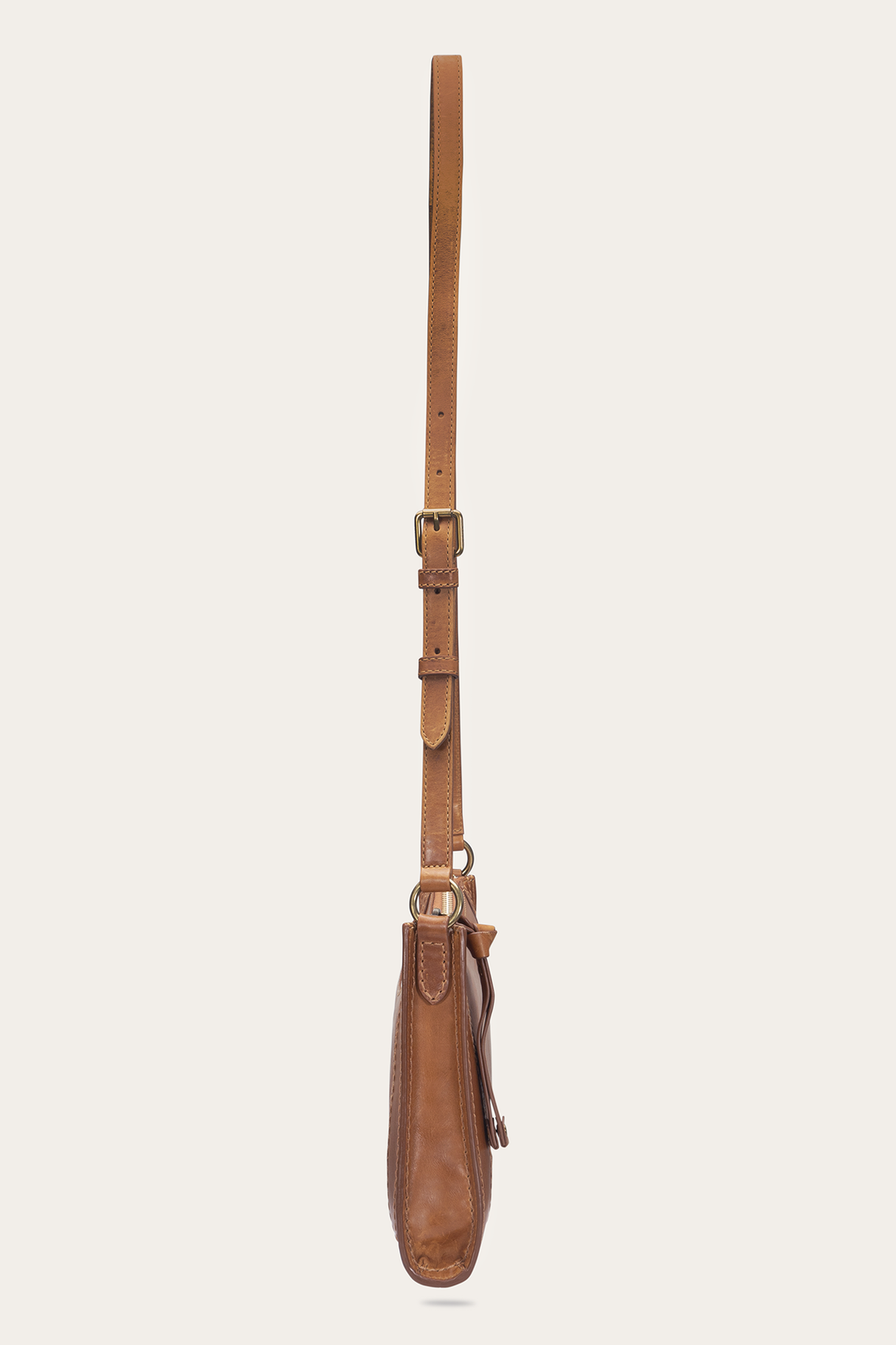 Frye Quality - Melissa Zip Crossbody in Burnt Terracotta