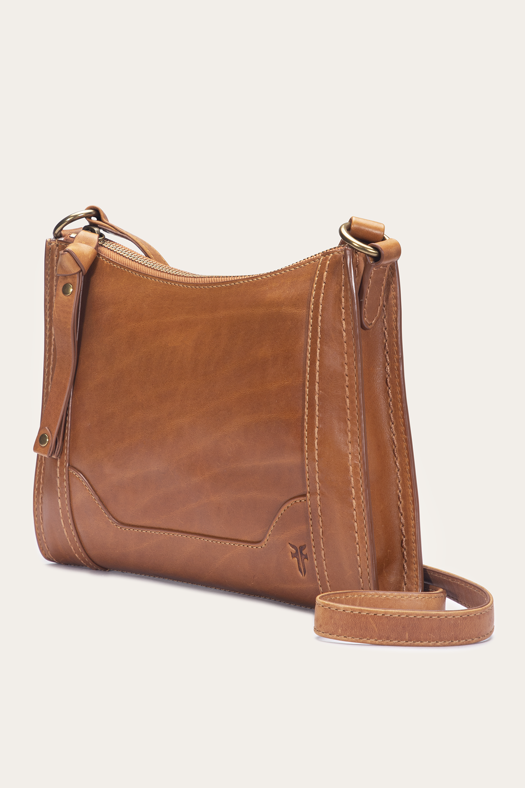 Frye Quality - Melissa Zip Crossbody in Burnt Terracotta