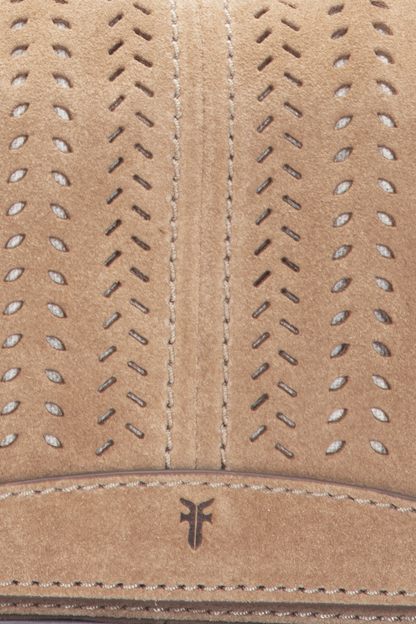 Frye Best Seller - Stella Suede Wallet Crossbody in Beige
