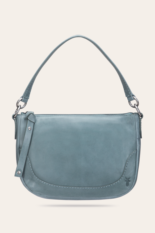 Frye Sale - Melissa Sky Blue Crossbody