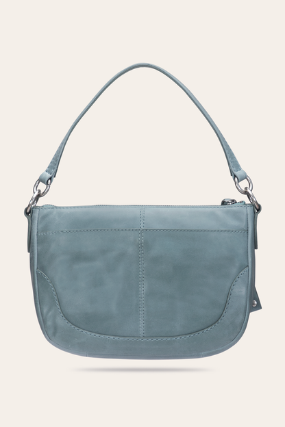Frye Sale - Melissa Sky Blue Crossbody