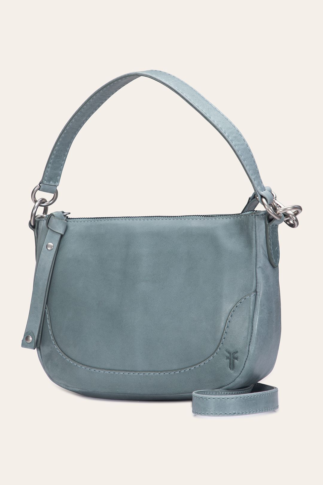 Frye Sale - Melissa Sky Blue Crossbody