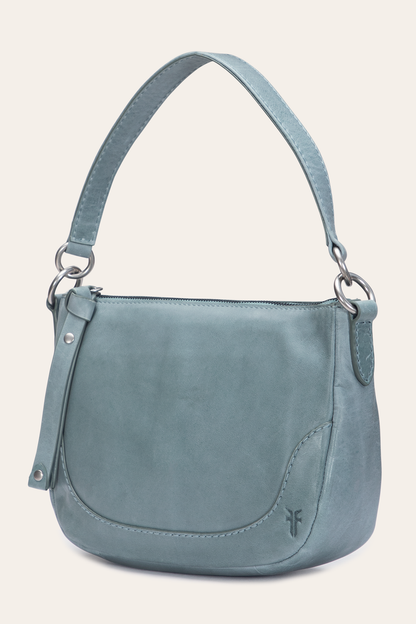 Frye Sale - Melissa Sky Blue Crossbody