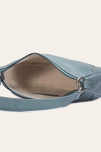 Frye Sale - Melissa Sky Blue Crossbody