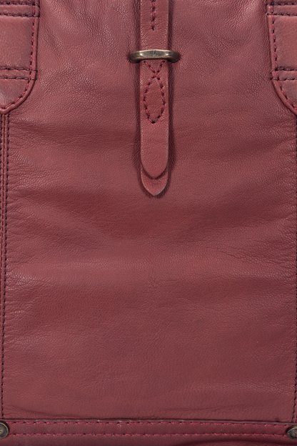 Frye Exclusive - Campus Burgundy Tote