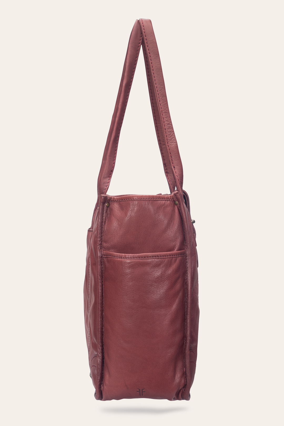 Frye Exclusive - Campus Burgundy Tote