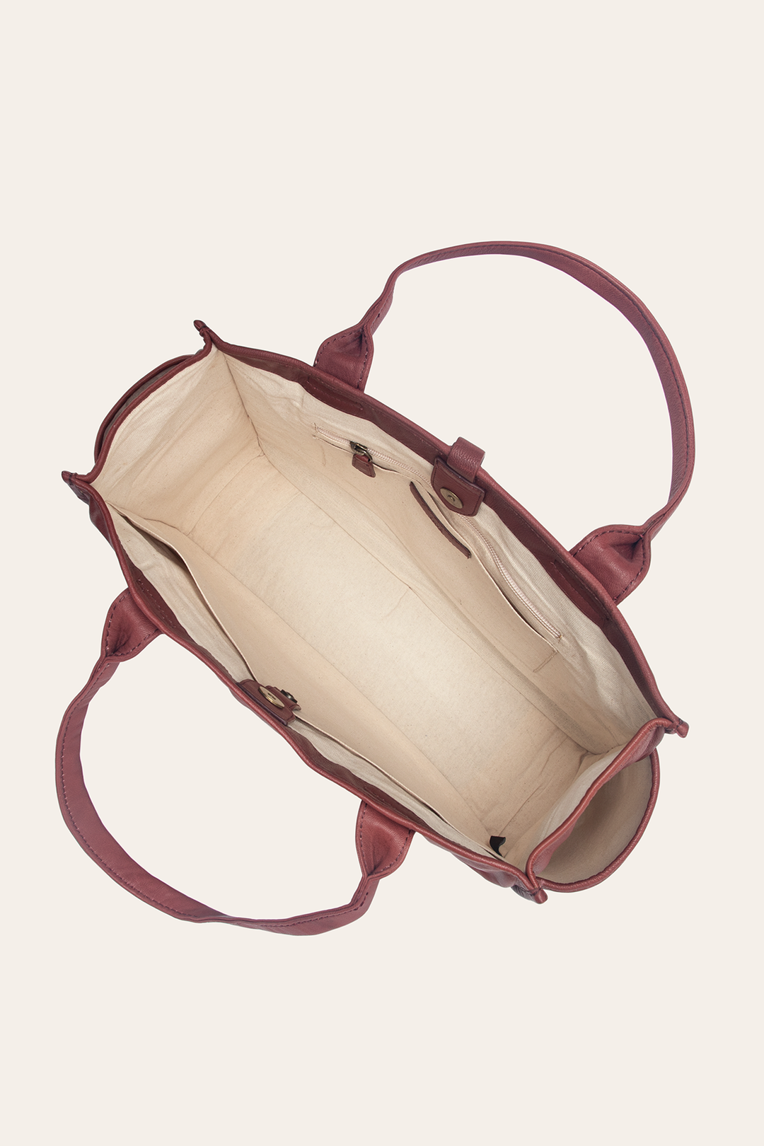 Frye Exclusive - Campus Burgundy Tote