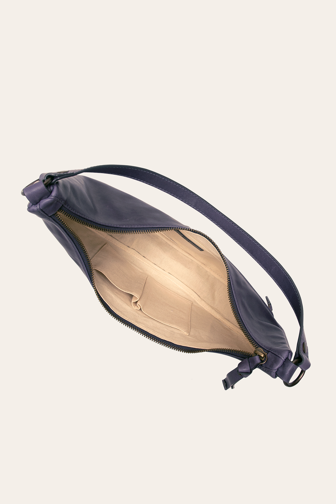 Frye Deals - Melissa Crescent Hobo in Eggplant