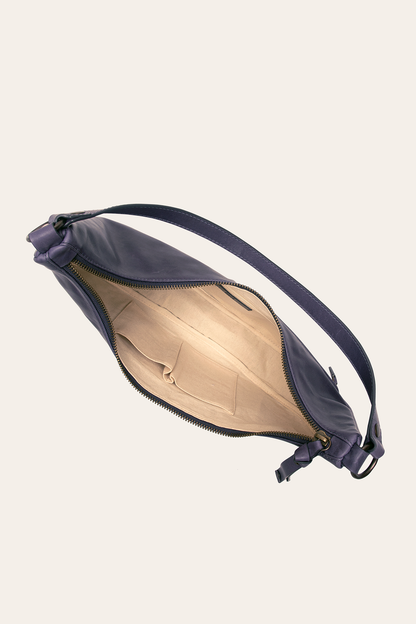Frye Deals - Melissa Crescent Hobo in Eggplant