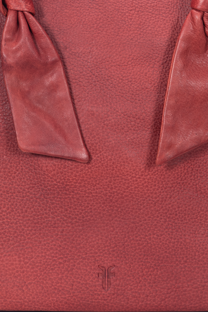 Frye Deals - Nora Knotted Tote in Burgundy