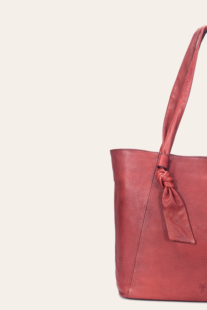 Frye Deals - Nora Knotted Tote in Burgundy