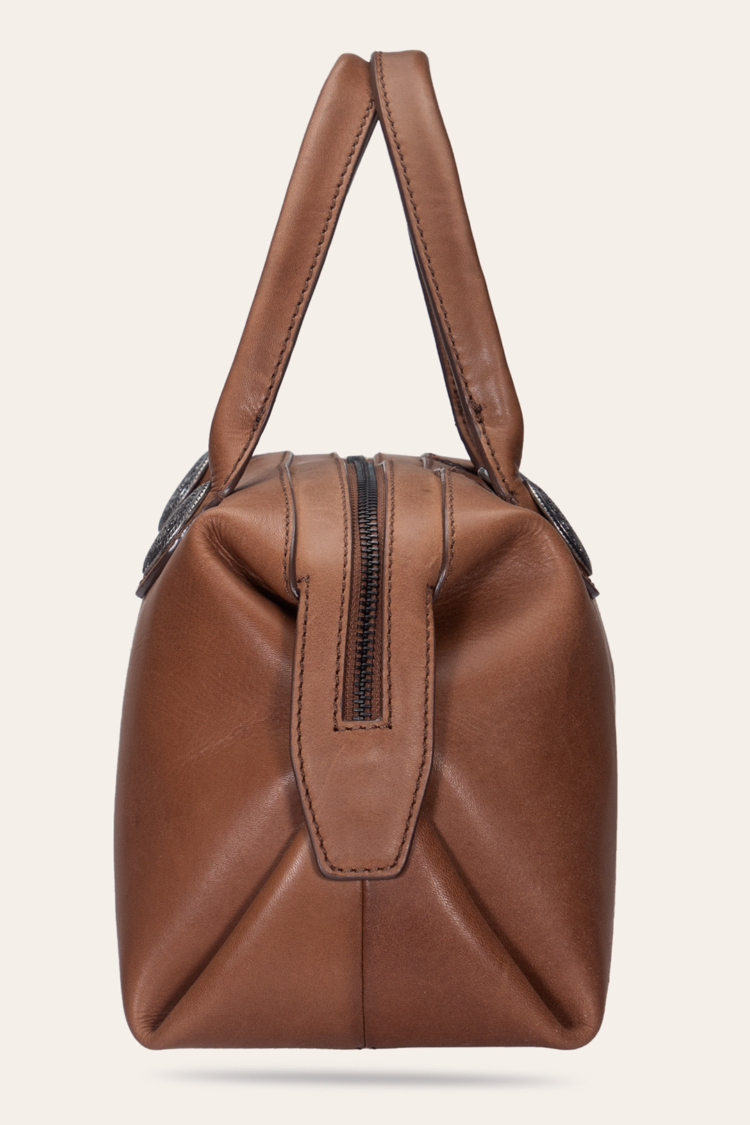 Frye Everyday - Women's Cheyenne Small Satchel Bag (Cognac)