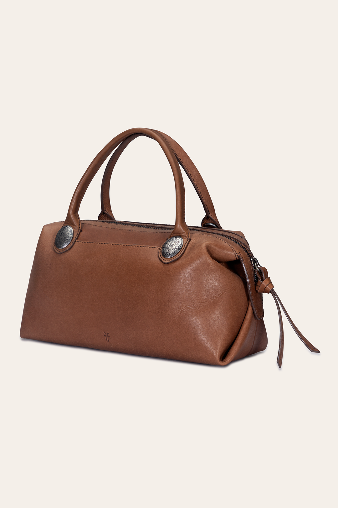 Frye Everyday - Women's Cheyenne Small Satchel Bag (Cognac)