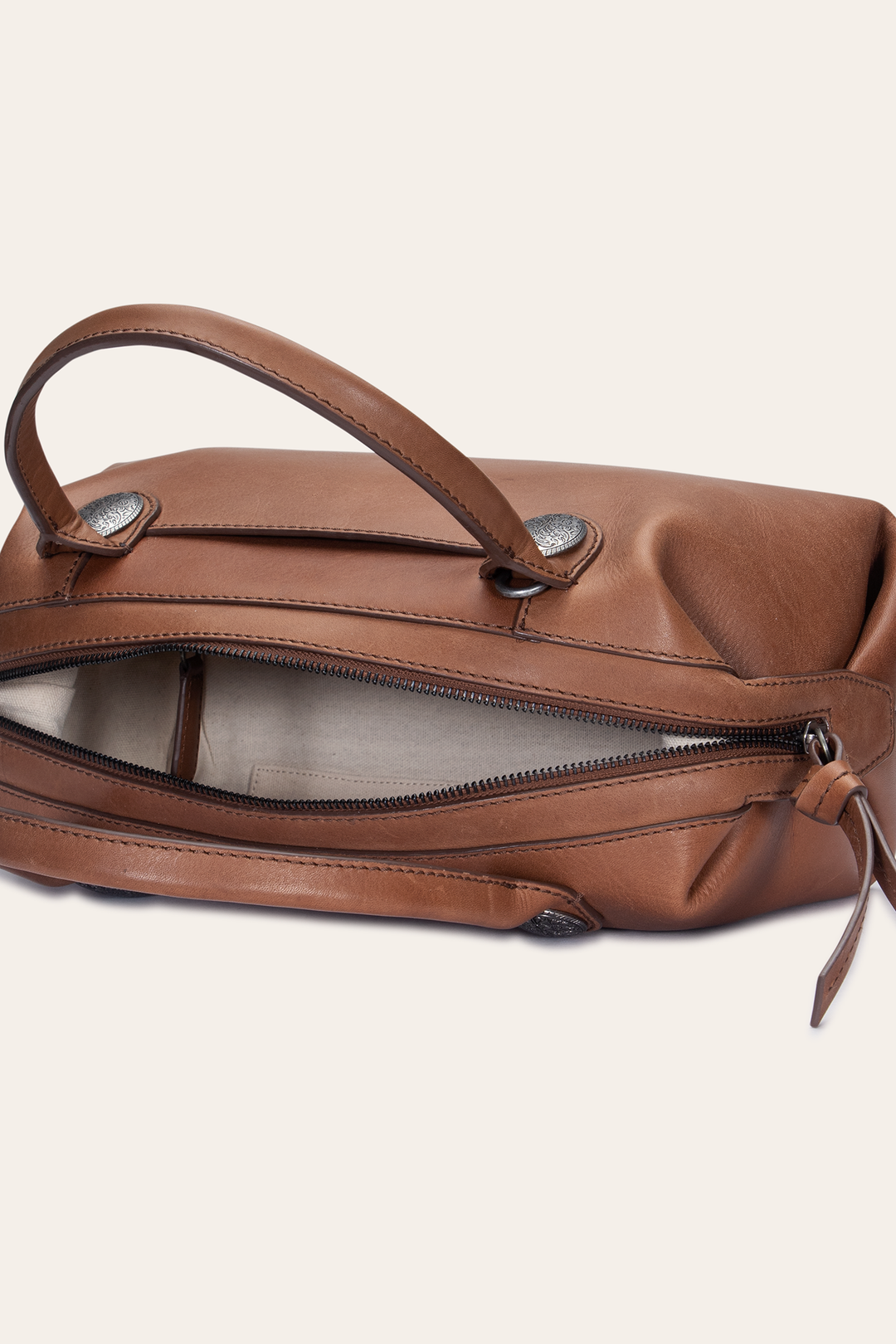Frye Everyday - Women's Cheyenne Small Satchel Bag (Cognac)