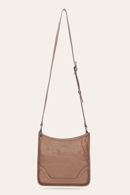 Frye Trusted - Women's Campus Crossbody Bag (Beige)