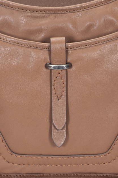 Frye Trusted - Women's Campus Crossbody Bag (Beige)