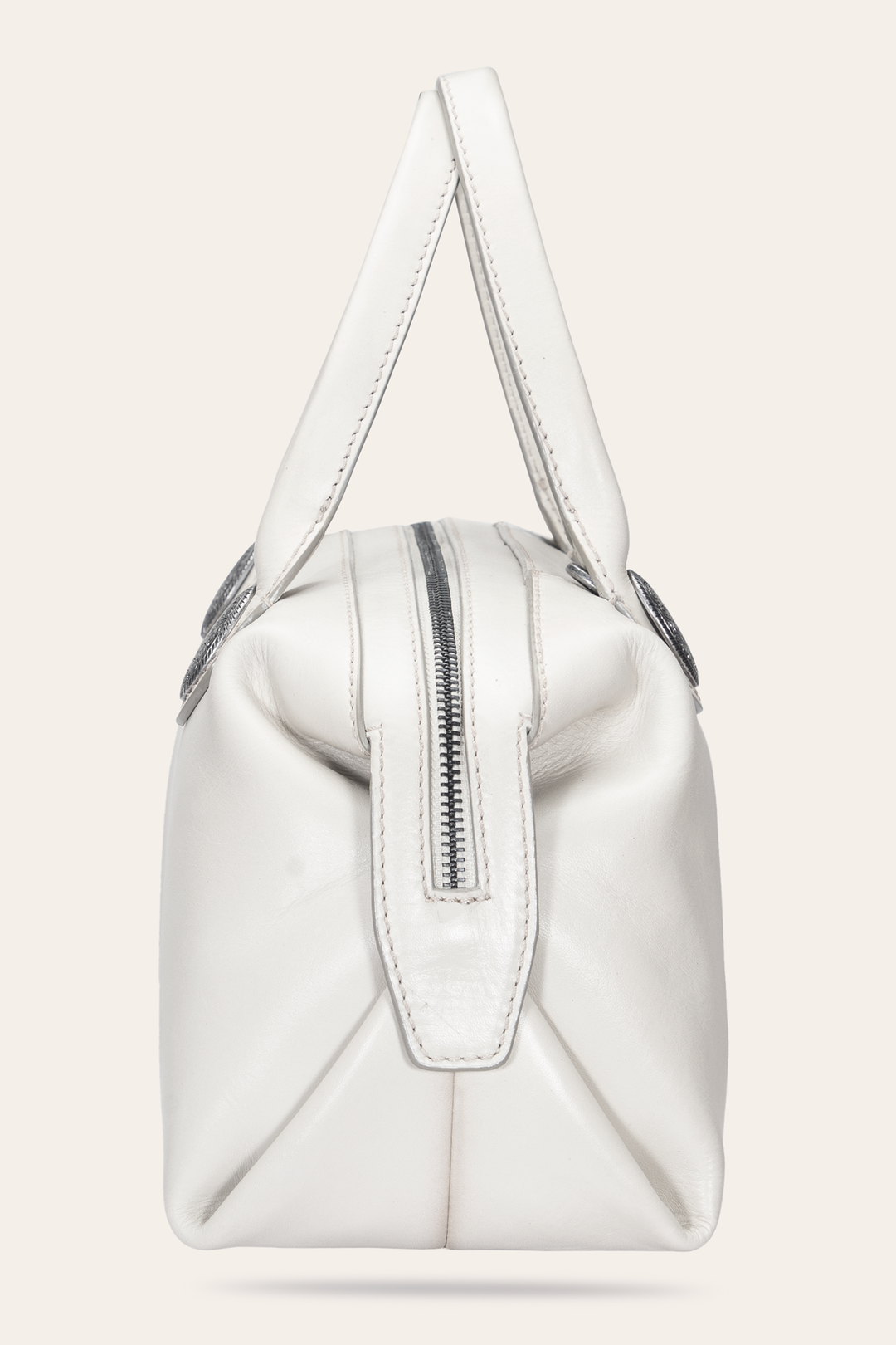 Frye Premium - Women's Cheyenne Small Satchel Bag (Oat)