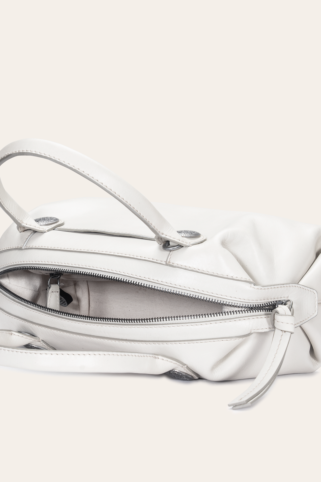 Frye Premium - Women's Cheyenne Small Satchel Bag (Oat)