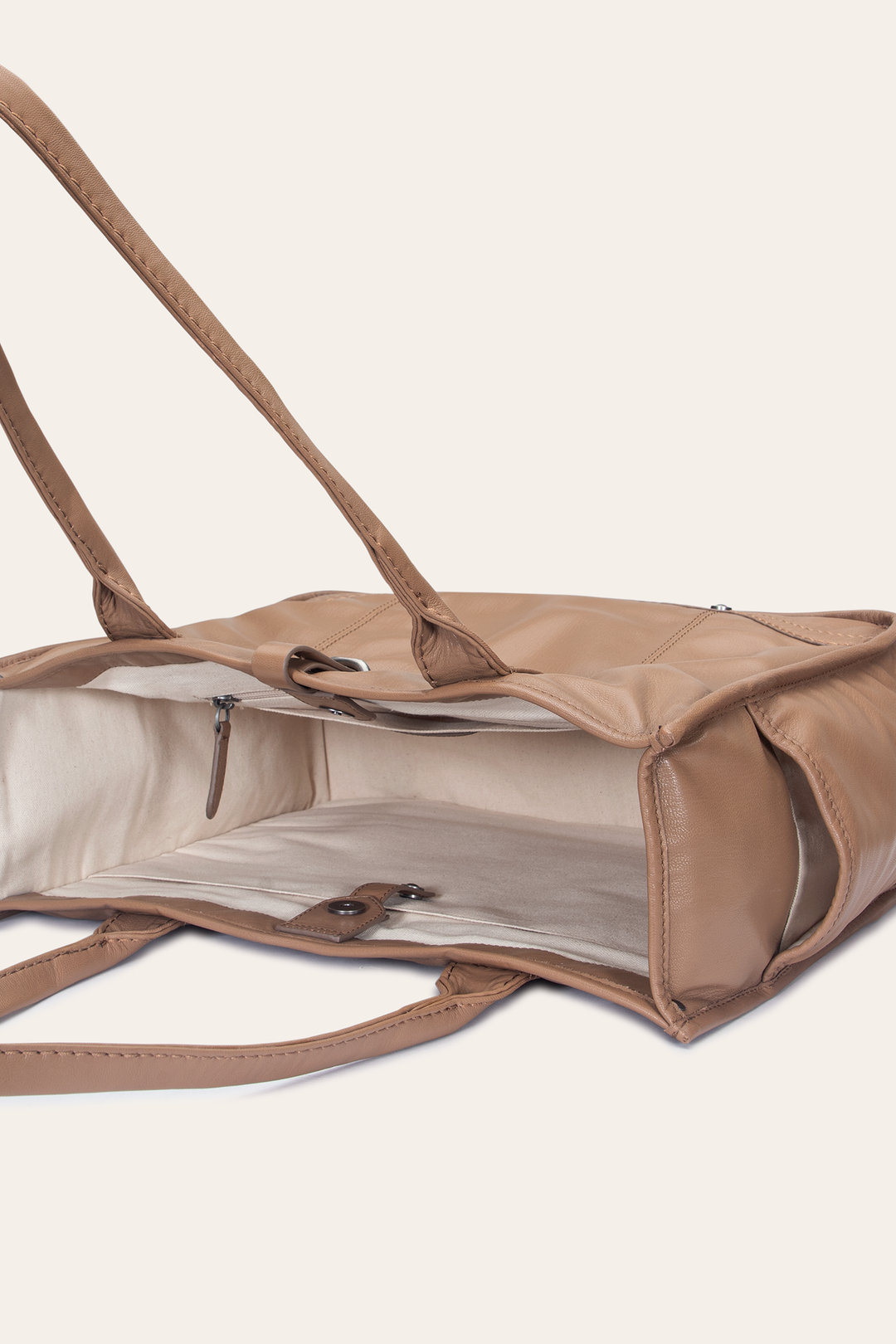 Frye New - Women's Campus Tote Bag (Beige)