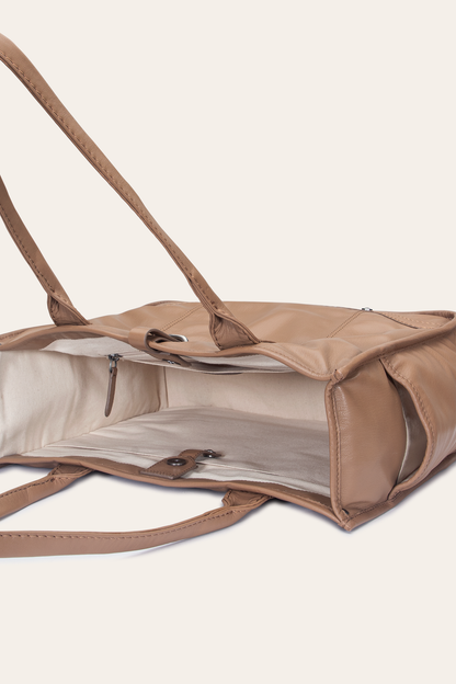Frye New - Women's Campus Tote Bag (Beige)