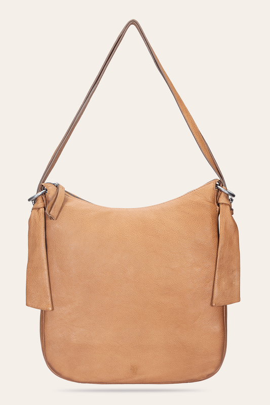 Frye Trending - Women's Nora Backpack Hobo Bag (Beige)