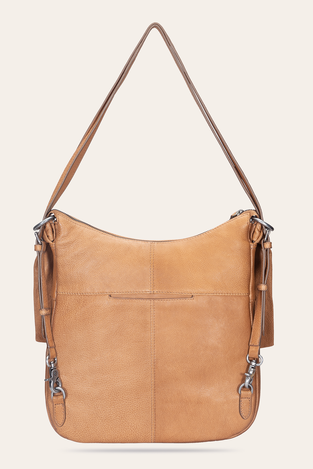 Frye Trending - Women's Nora Backpack Hobo Bag (Beige)