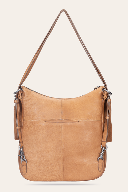 Frye Trending - Women's Nora Backpack Hobo Bag (Beige)