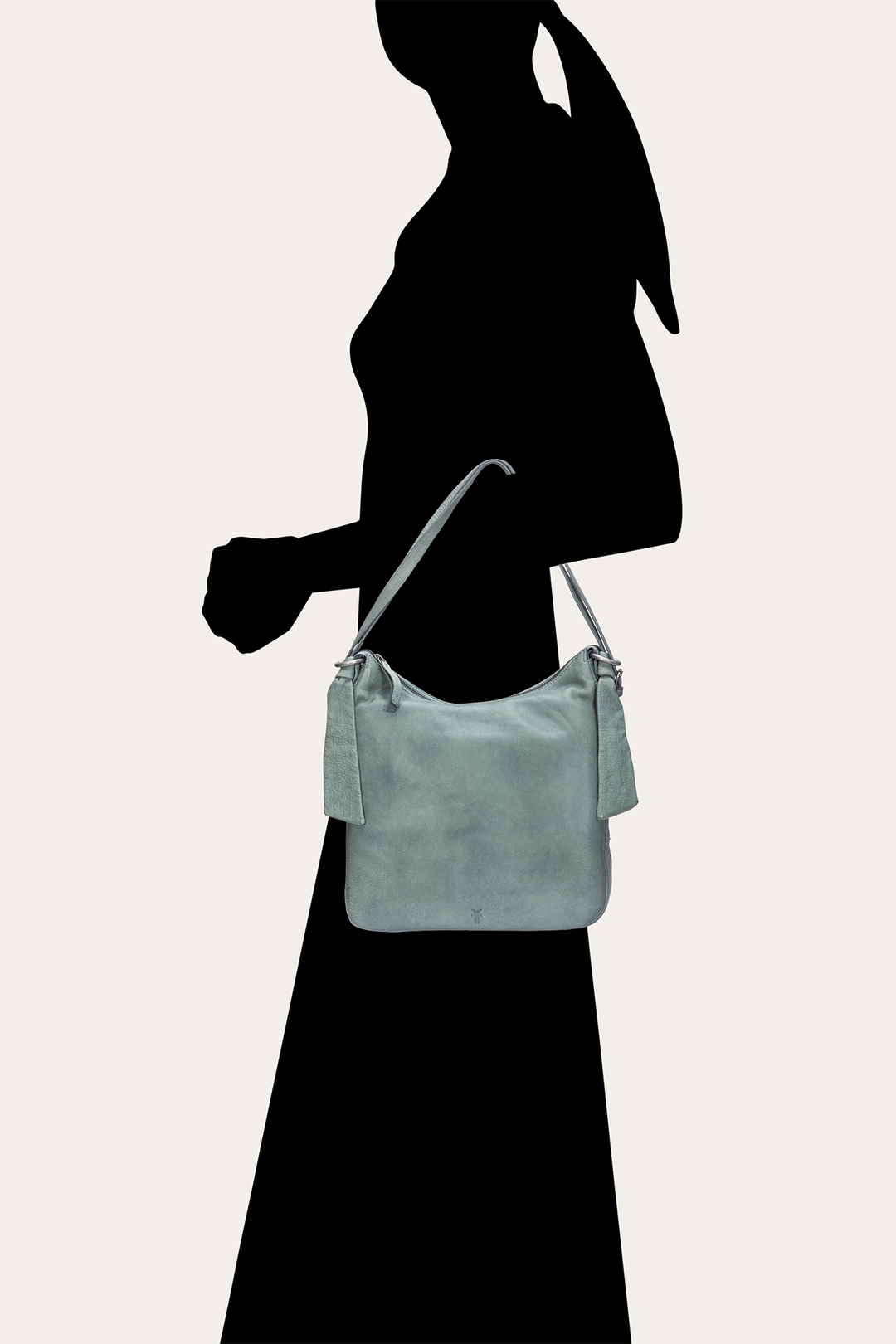 Frye Everyday - Nora Sky Blue Backpack Hobo