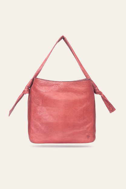 Frye Customer Favorite - Nora Knotted Hobo in Burgundy