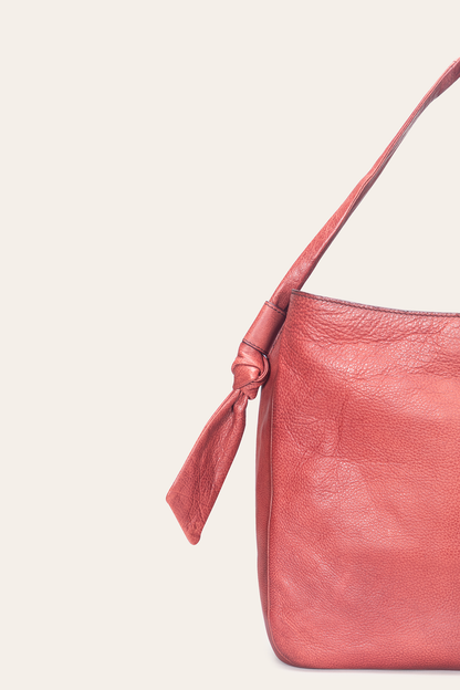 Frye Customer Favorite - Nora Knotted Hobo in Burgundy