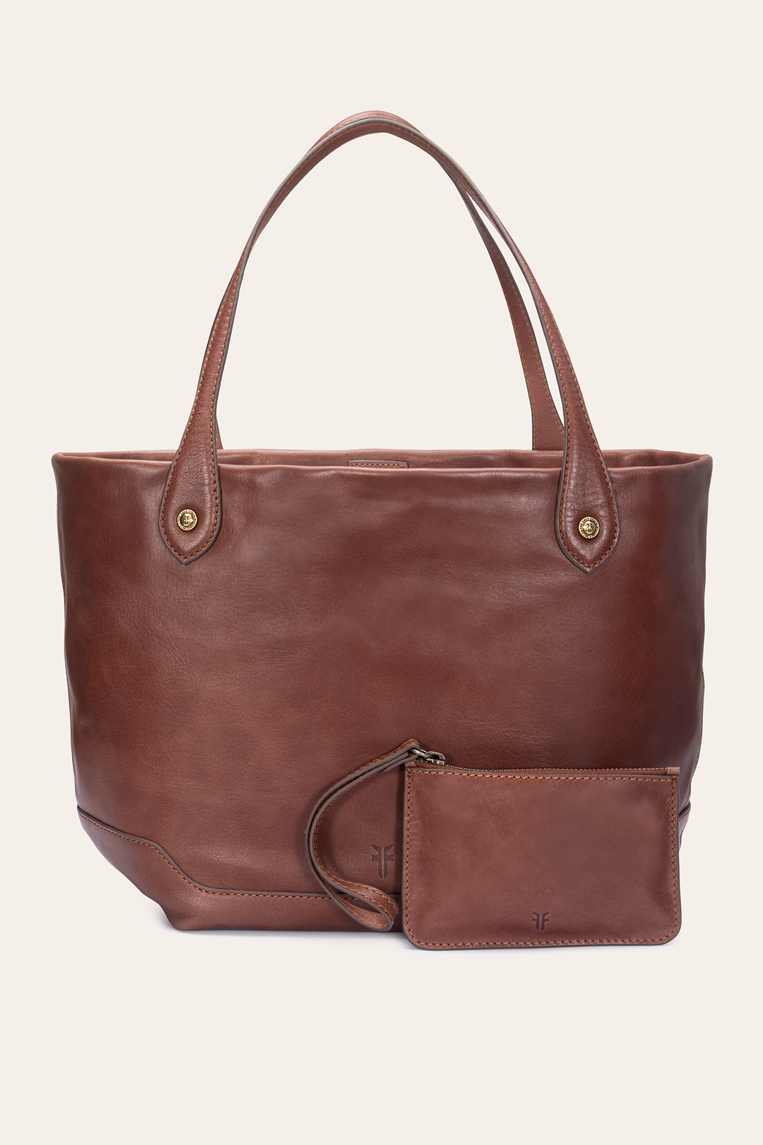 Frye Signature - Kenzie Unlined Cognac Tote