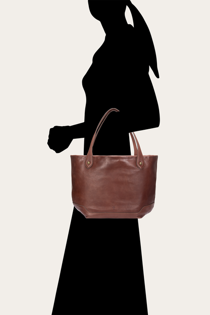 Frye Signature - Kenzie Unlined Cognac Tote