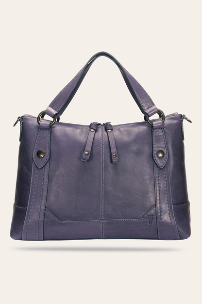 Frye Latest - Melissa Eggplant Medium Satchel