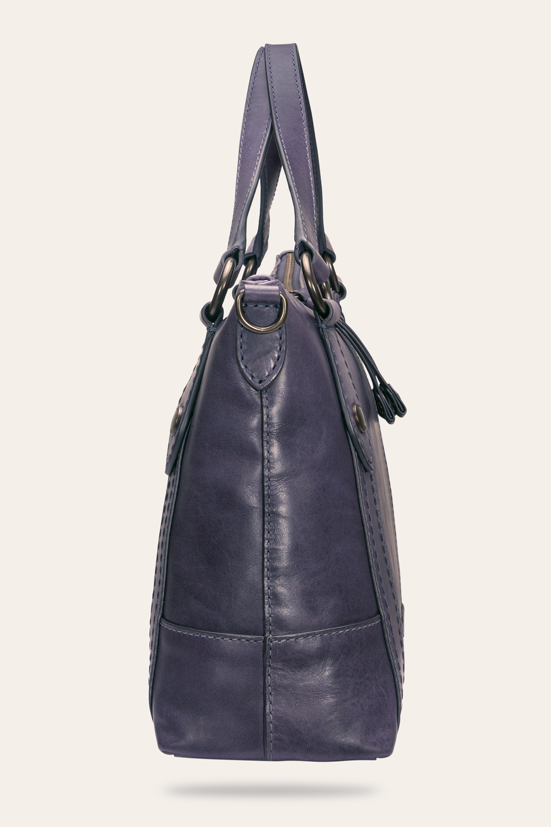 Frye Latest - Melissa Eggplant Medium Satchel