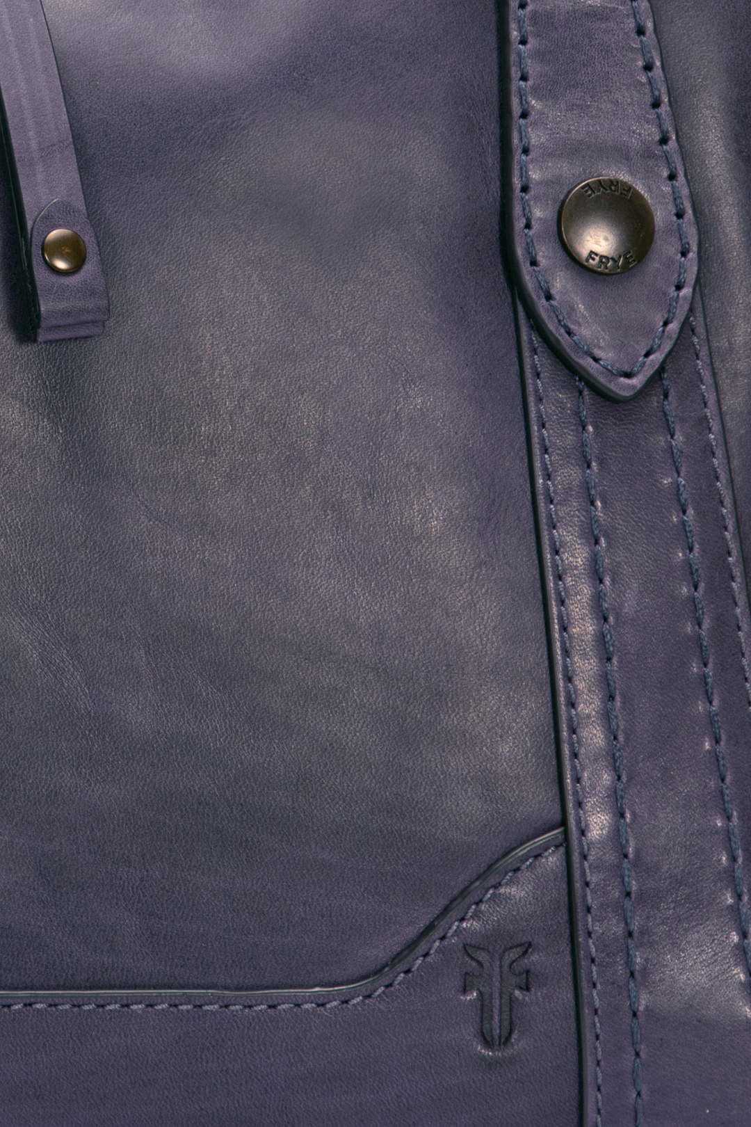 Frye Latest - Melissa Eggplant Medium Satchel