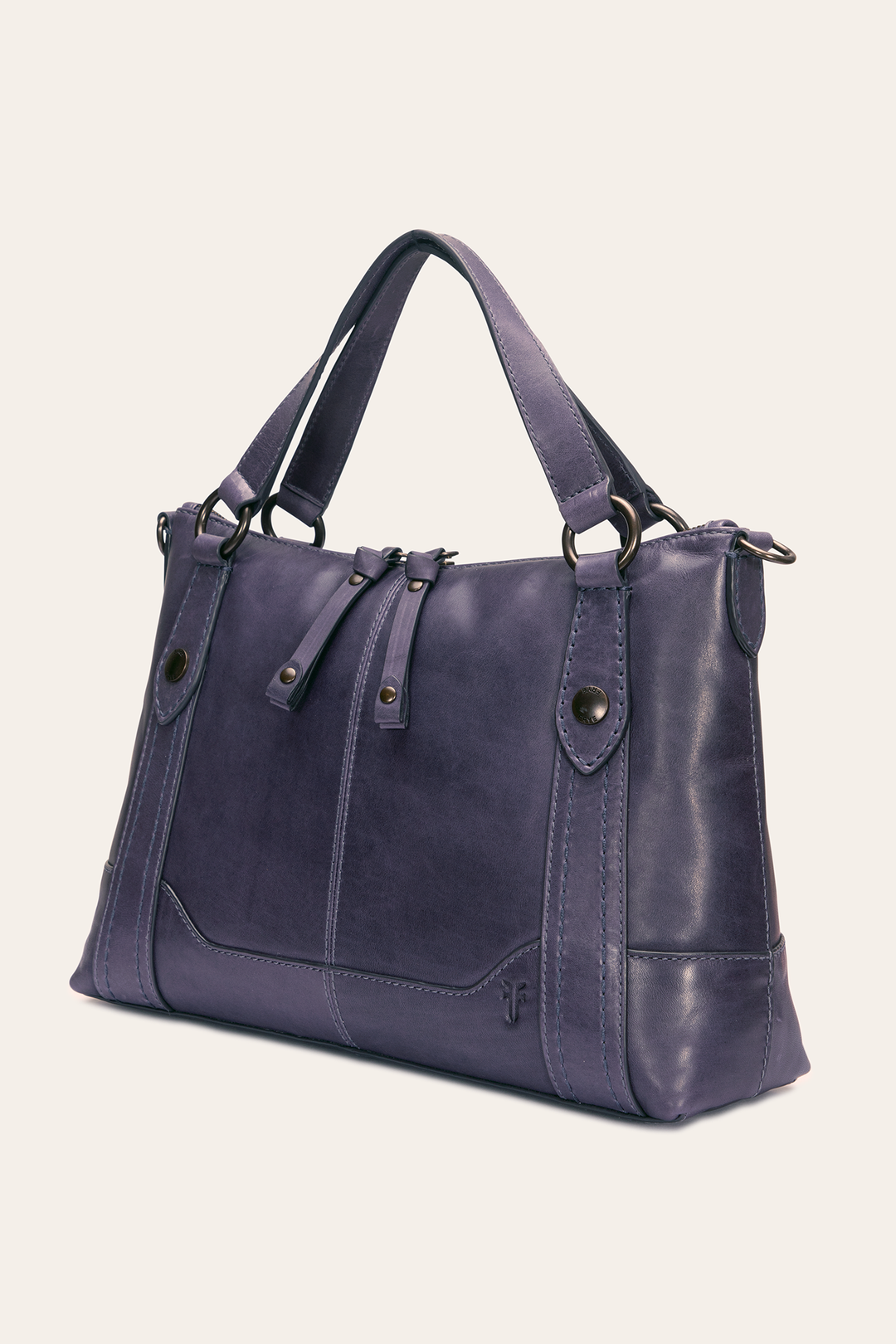 Frye Latest - Melissa Eggplant Medium Satchel