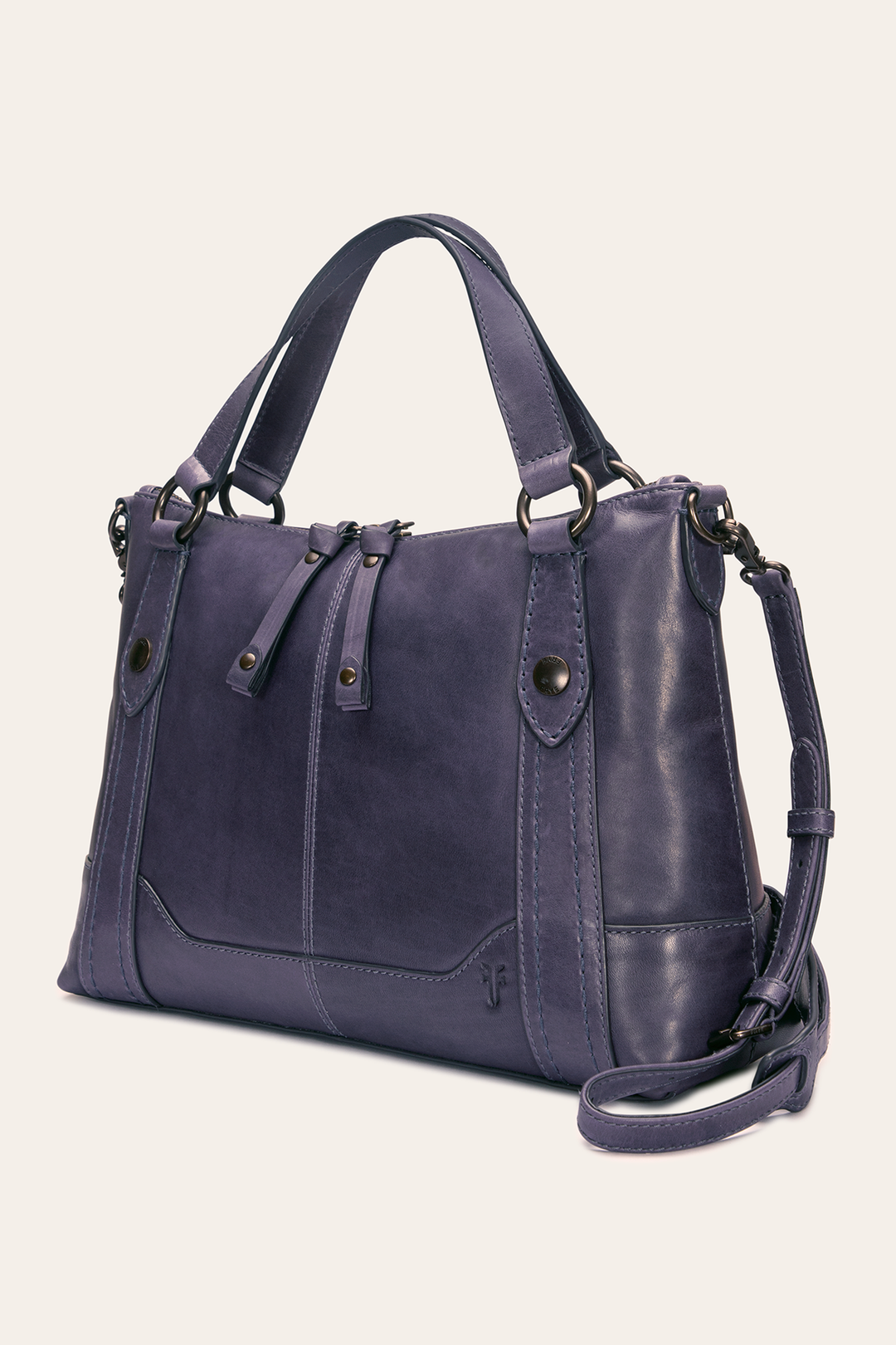 Frye Latest - Melissa Eggplant Medium Satchel