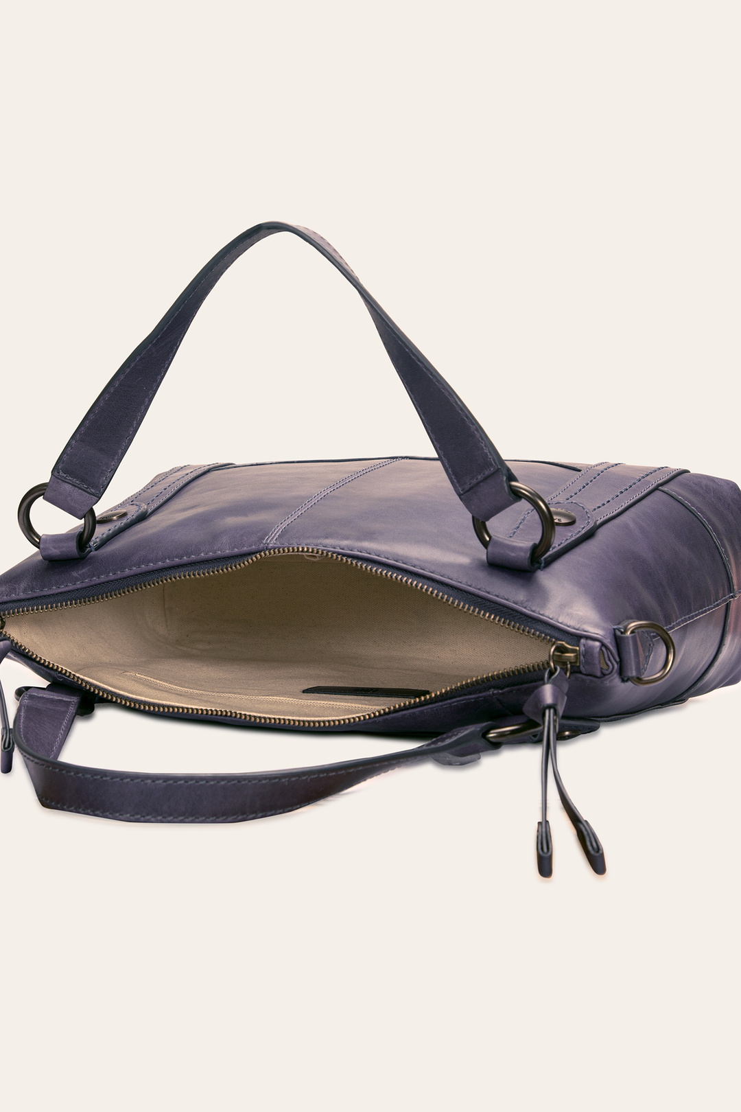 Frye Latest - Melissa Eggplant Medium Satchel