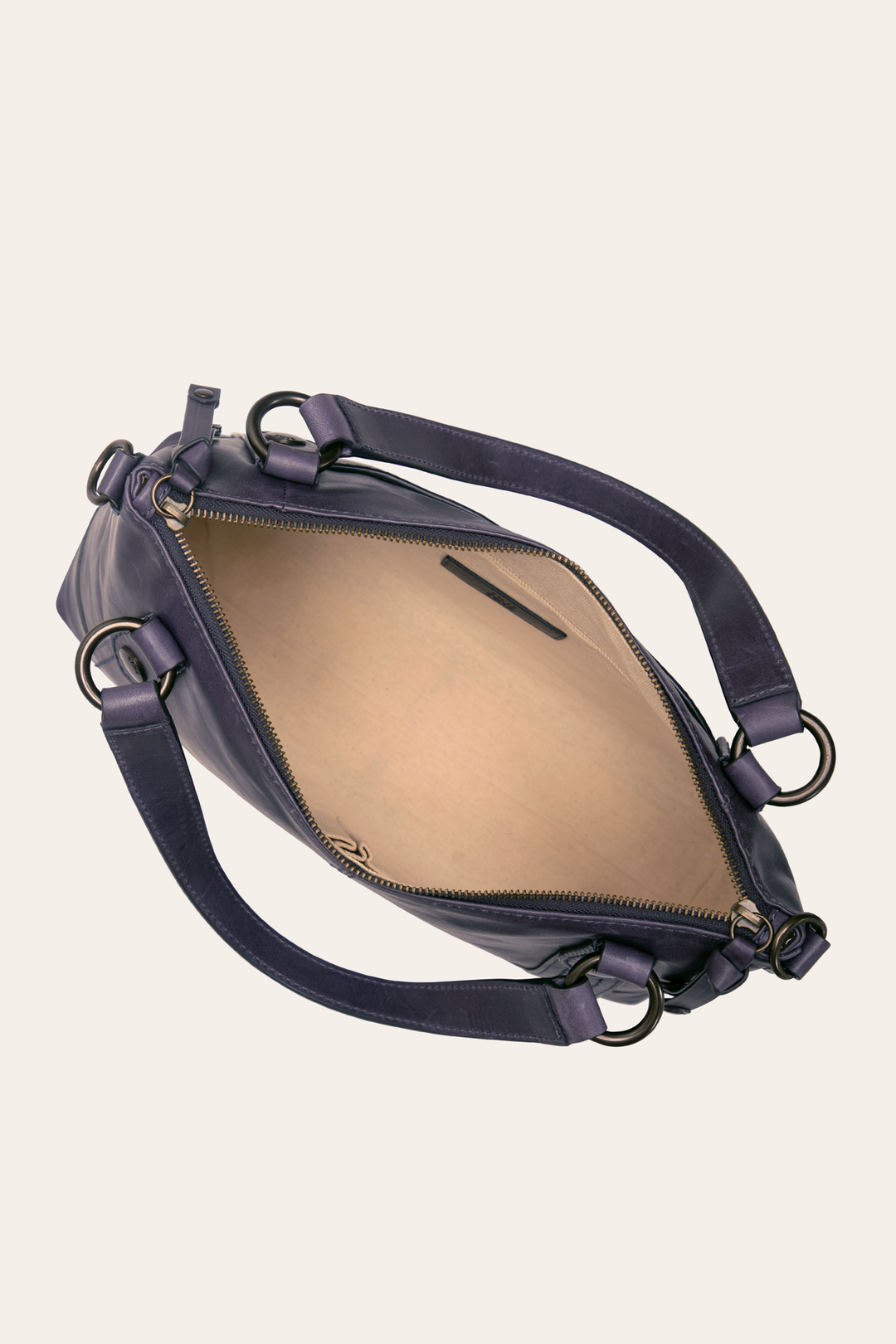 Frye Latest - Melissa Eggplant Medium Satchel