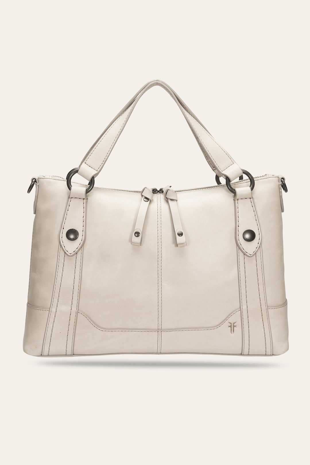 Frye Premium - Melissa Nude Medium Satchel