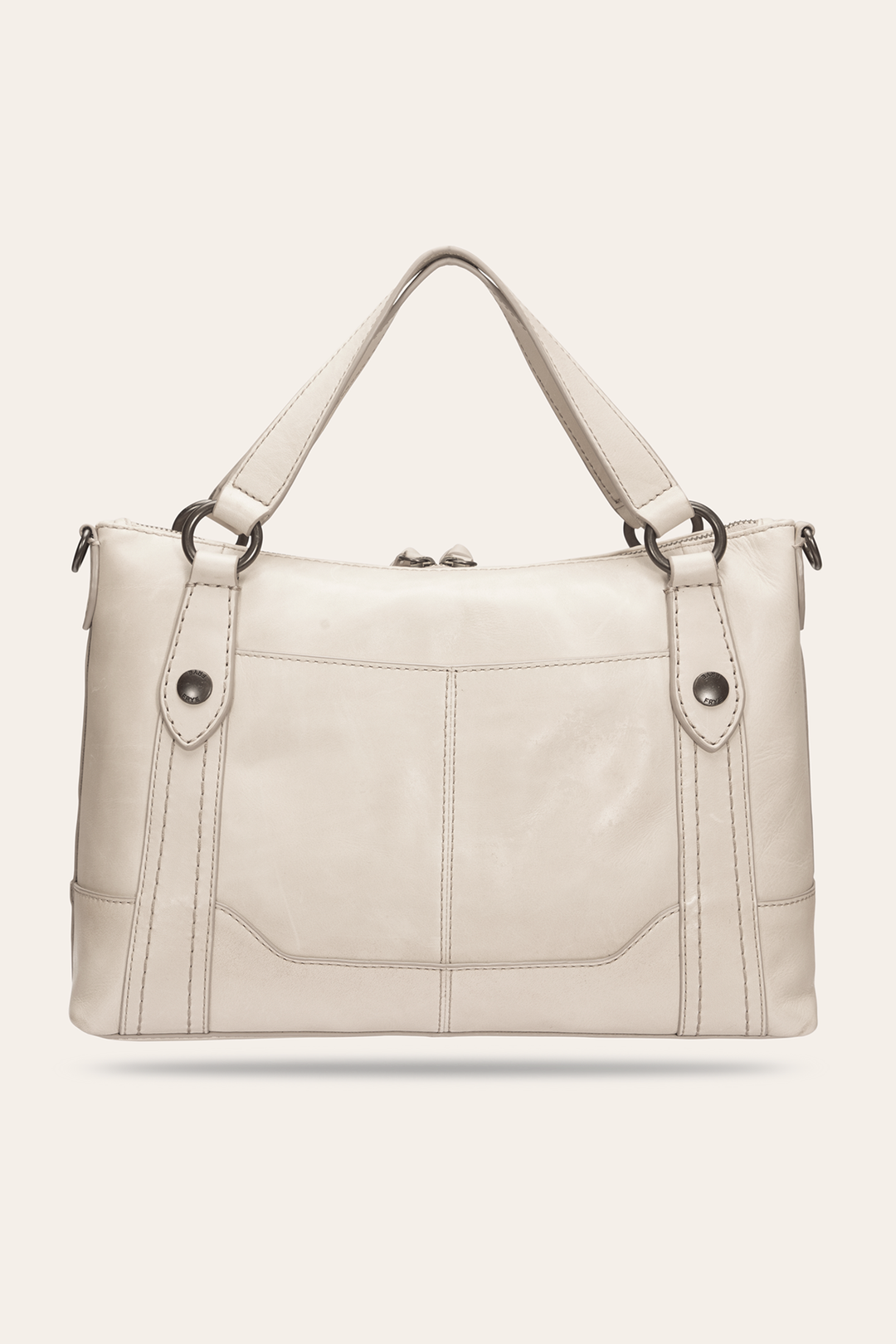Frye Premium - Melissa Nude Medium Satchel
