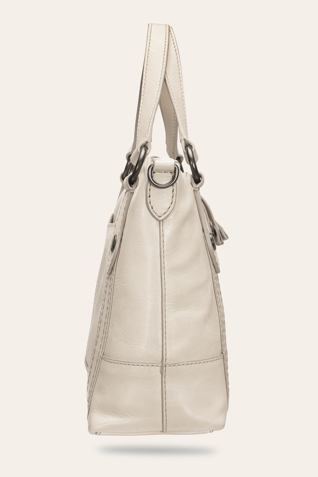 Frye Premium - Melissa Nude Medium Satchel