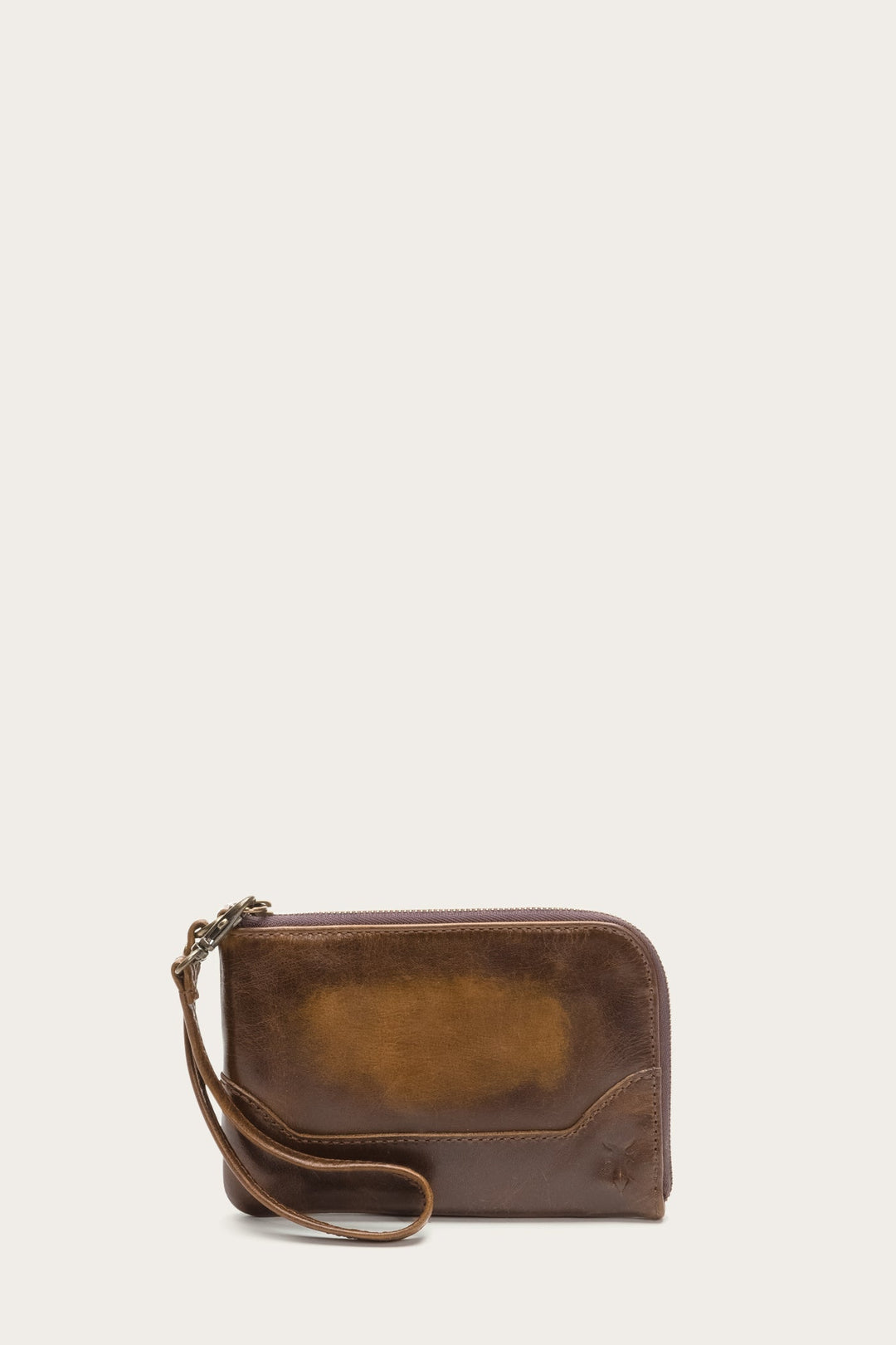Frye Signature - Melissa Dark Brown Wristlet