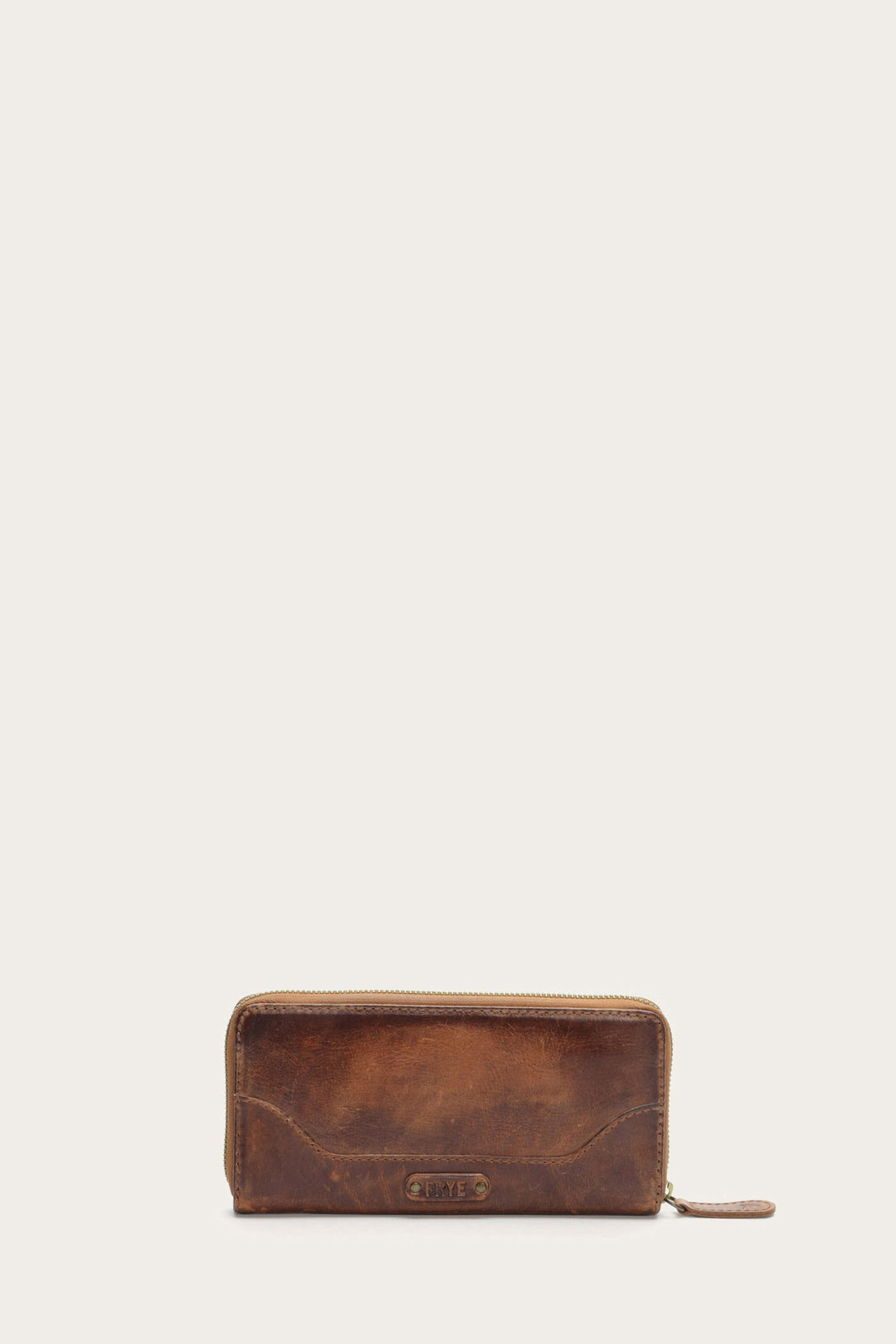 Frye Latest - Melissa Cognac Zip Wallet