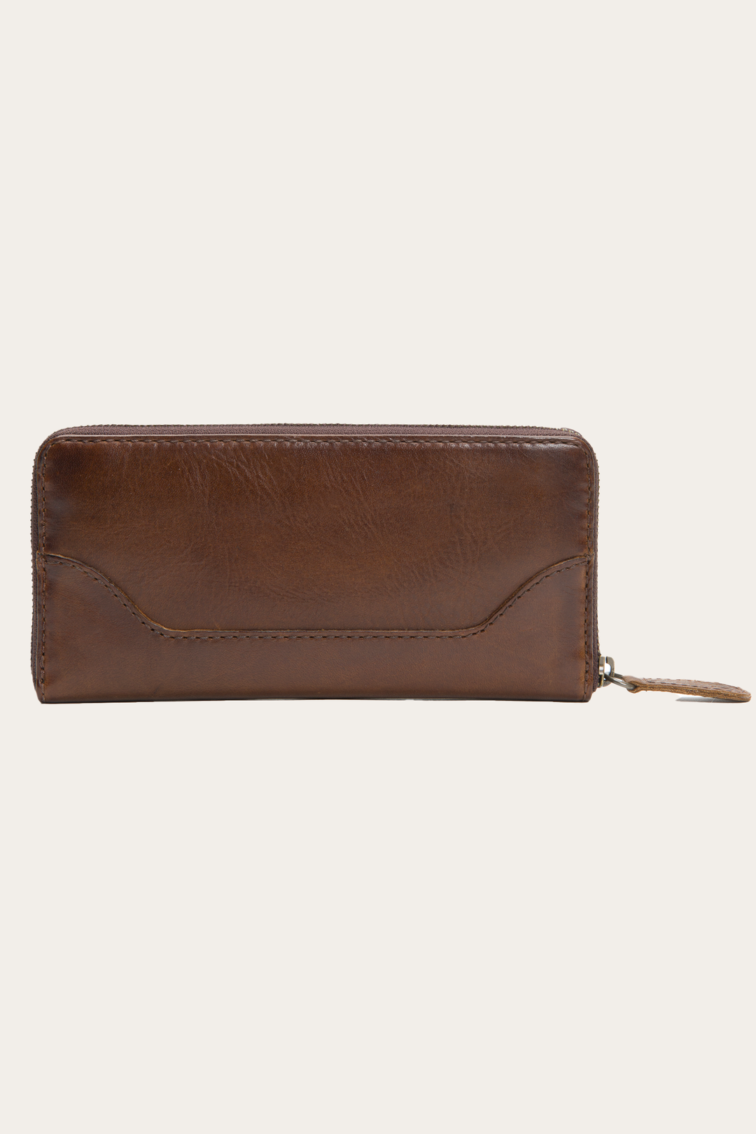 Frye Special Offer - Melissa Dark Brown Zip Wallet