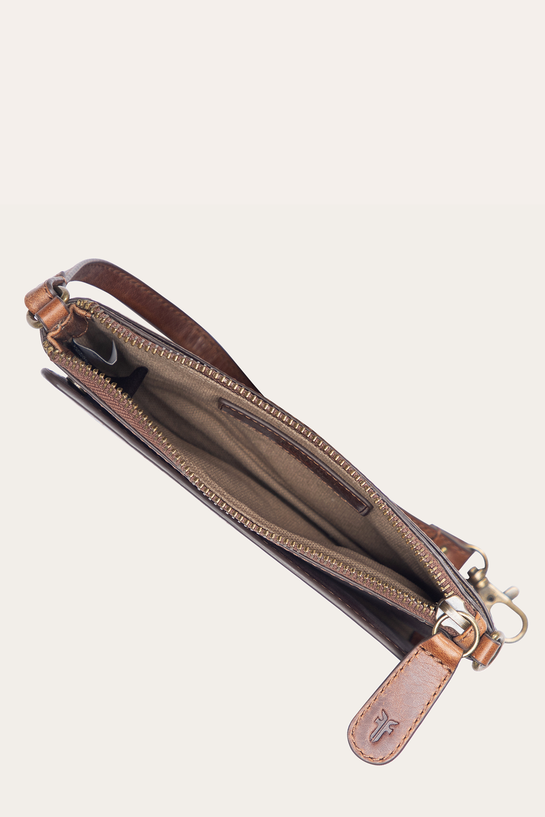 Frye Sale - Melissa Convertible Wristlet Wallet in Cognac