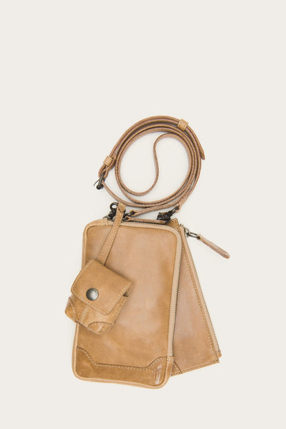 Frye Hot Sale - Melissa Beige 3 In 1 Crossbody