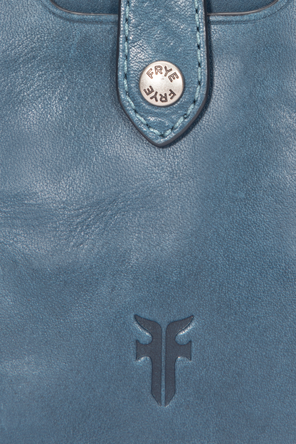 Frye Discount - Melissa Steel Snap Card Wallet